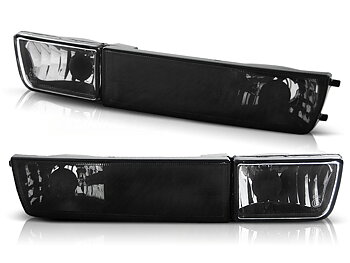 FRAMBLINKERS WITH DIMLJUS SVART TILL VW GOLF 3 / VENTO
