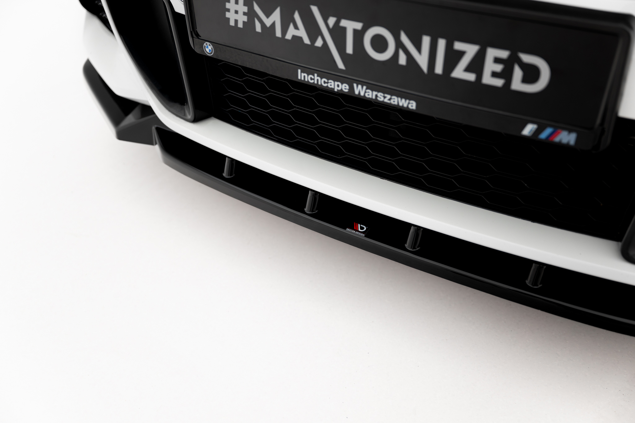 FRONT SPLITTER SUITABLE FOR BMW X1 M-PACK F48 FACELIFT – MAXTON DESIGN - 2