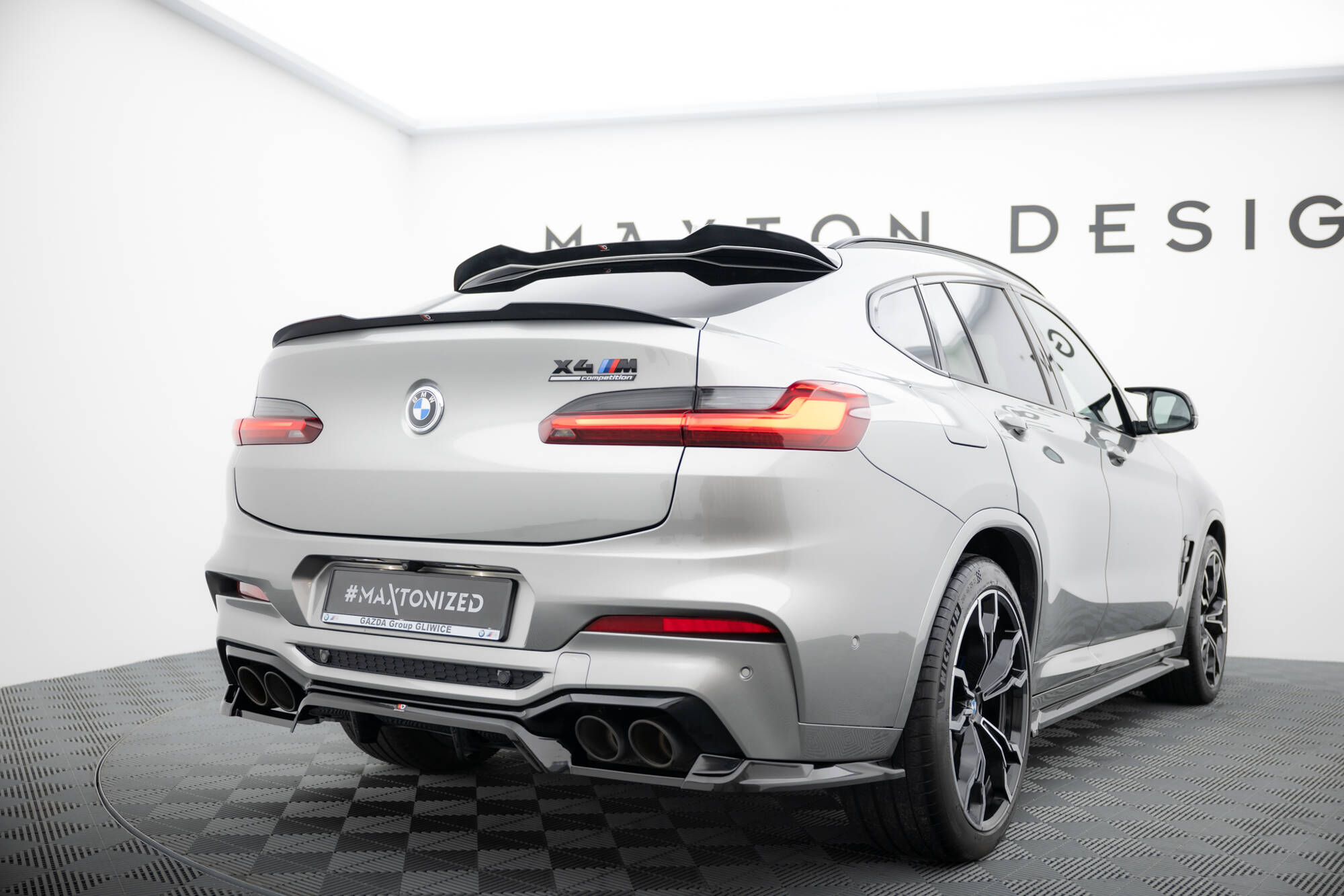 Lower Spoiler CAP BMW X4 M Sport G02 / X4 M F98 - 3