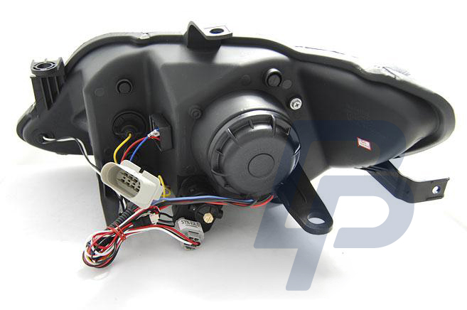HEADLIGHTS SEAT IBIZA 6J 06.08-12 DAYLIGHT LED INDICATOR BLACK - 4