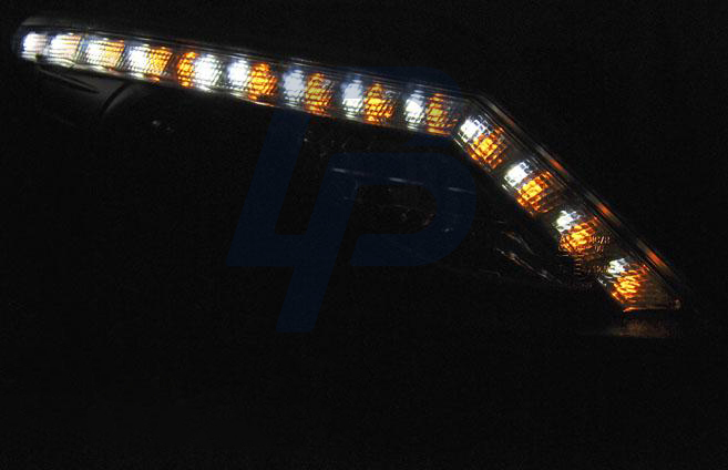 HEADLIGHTS SEAT IBIZA 6J 06.08-12 DAYLIGHT LED INDICATOR BLACK - 3
