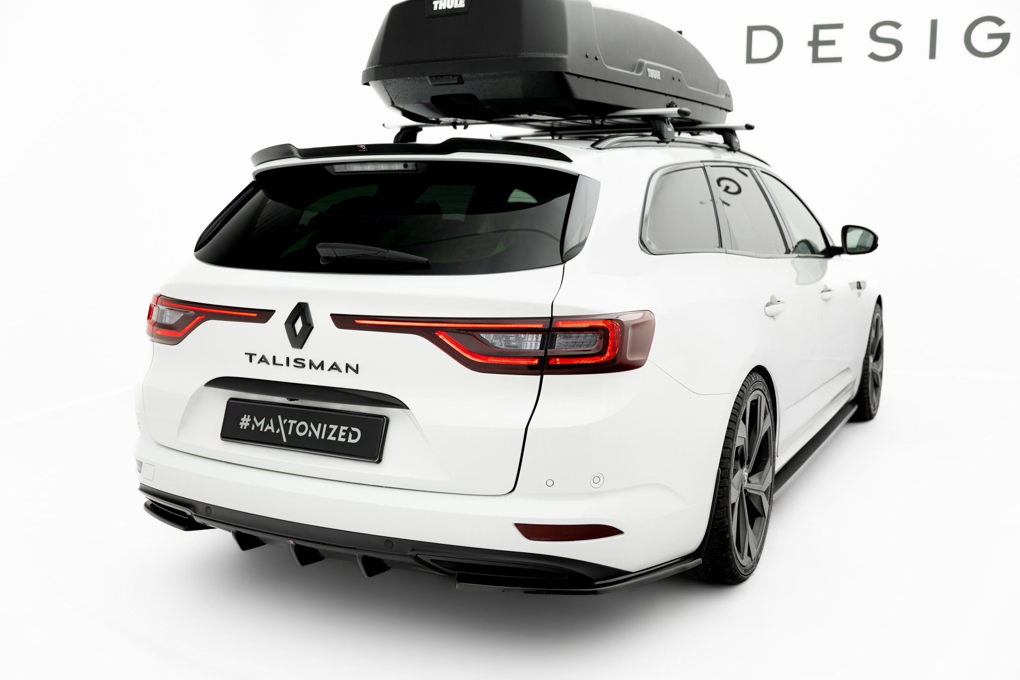 SPOILER CAP SUITABLE FOR RENAULT TALISMAN GRANDTOUR – MAXTON DESIGN - 5