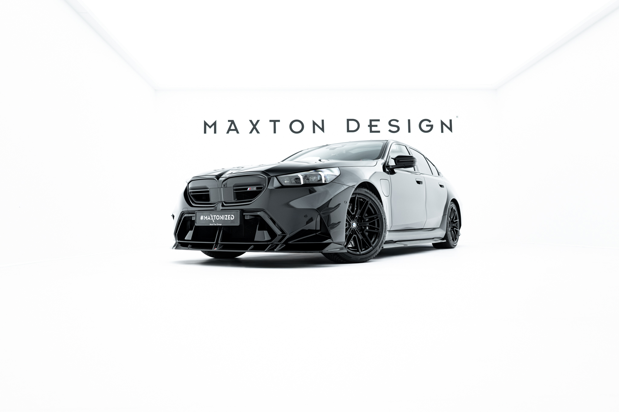 FRONT SPLITTER V.1 SUITABLE FOR BMW M5 SEDAN / TOURING G90 – MAXTON DESIGN - 5
