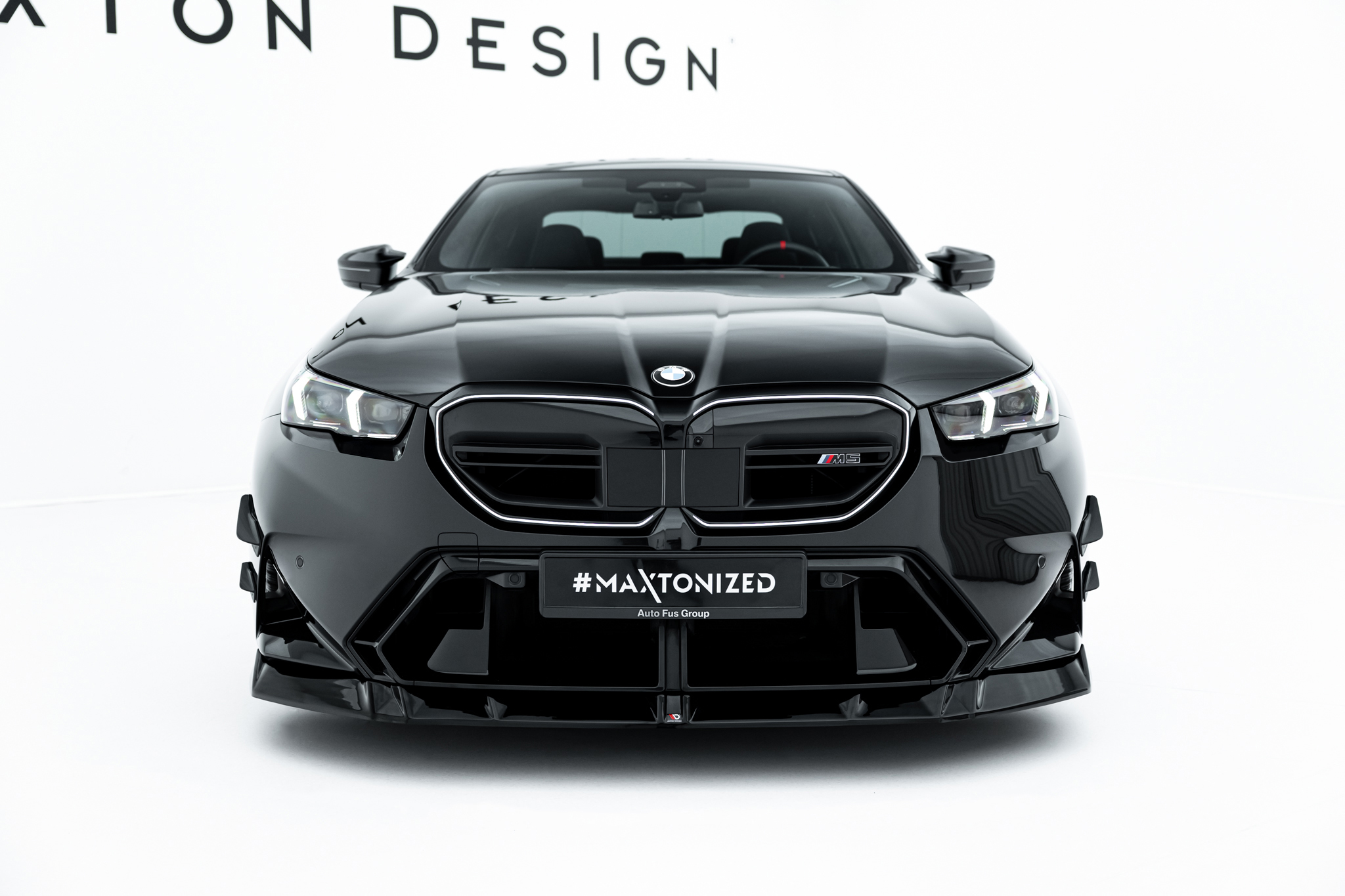 FRONT SPLITTER V.1 SUITABLE FOR BMW M5 SEDAN / TOURING G90 – MAXTON DESIGN - 3