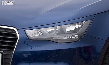HEADLIGHT COVERS AUDI A1 8X & A1 8XA SPORTBACK (-01/2015)