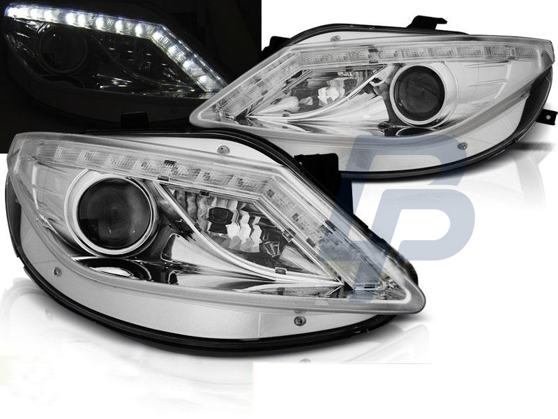 HEADLIGHTS SEAT IBIZA 6J 06.08-12 DAYLIGHT CHROME - 4