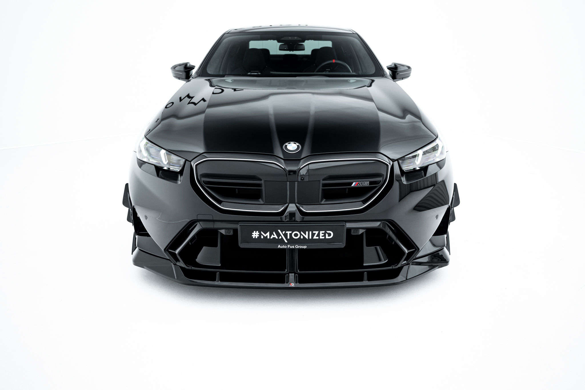 FRONT SPLITTER V.2 SUITABLE FOR BMW M5 SEDAN / TOURING G90 – MAXTON DESIGN - 6