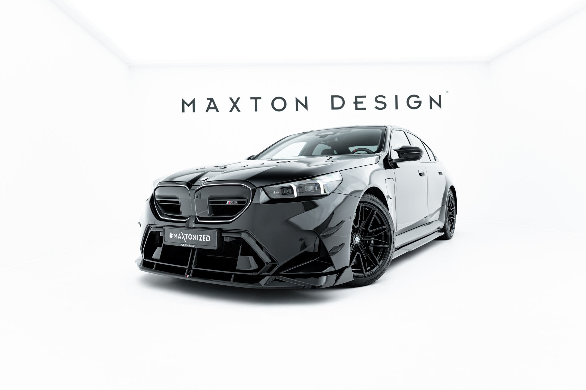 FRONT SPLITTER V.2 SUITABLE FOR BMW M5 SEDAN / TOURING G90 – MAXTON DESIGN - 7