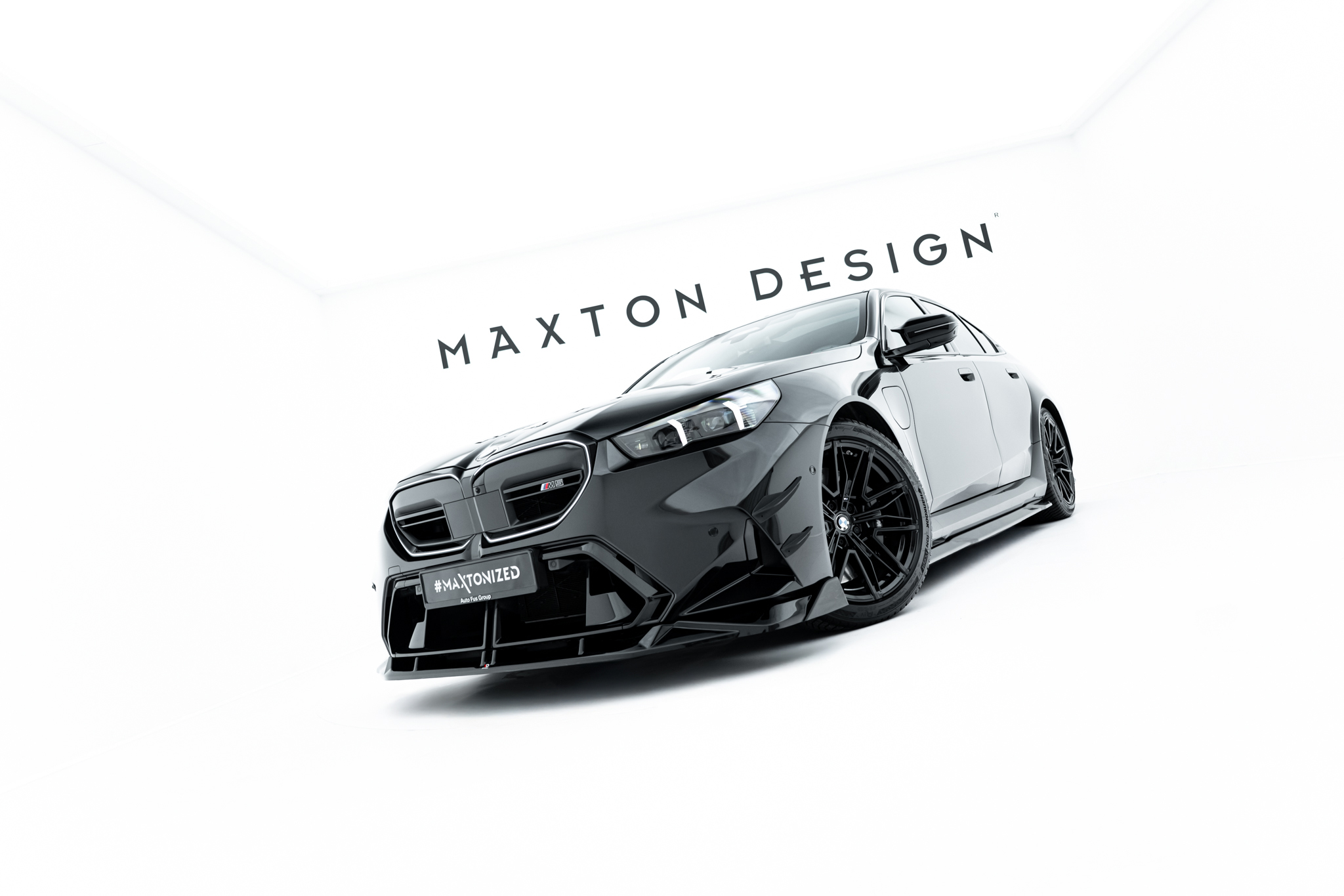 FRONT SPLITTER V.2 SUITABLE FOR BMW M5 SEDAN / TOURING G90 – MAXTON DESIGN - 3
