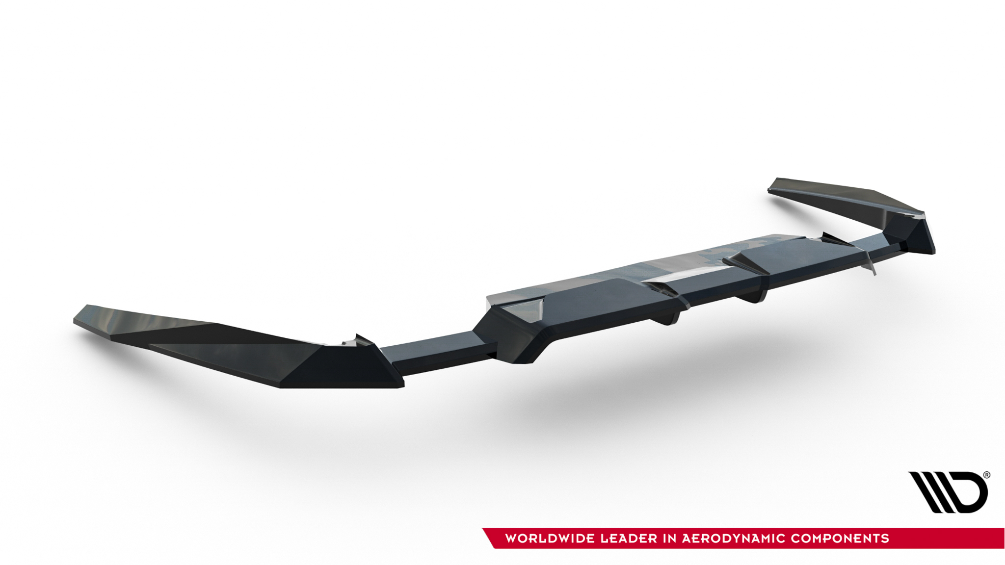 REAR SPLITTER (WITH VERTICAL BARS) SUITABLE FOR BMW M5 SEDAN / TOURING G90 – MAXTON DESIGN - 4