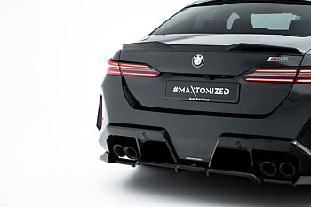 REAR SPLITTER (WITH VERTICAL BARS) SUITABLE FOR BMW M5 SEDAN / TOURING G90 – MAXTON DESIGN