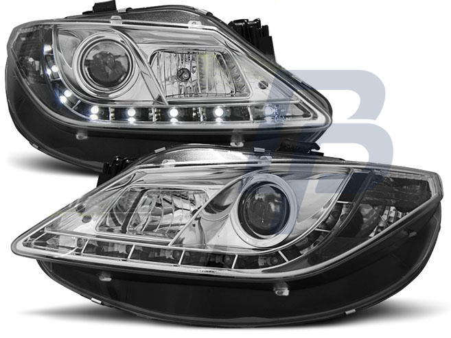 HEADLIGHTS SEAT IBIZA 6J 06.08- DAYLIGHT CHROME - 2