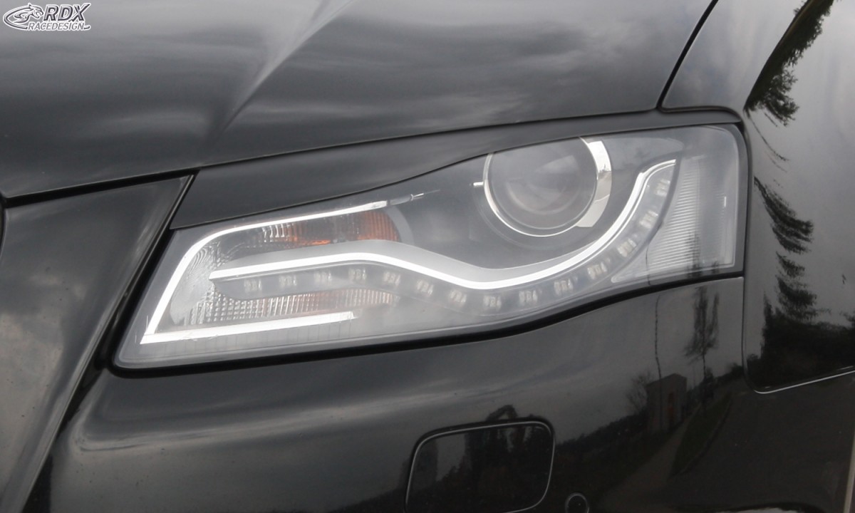 HEADLIGHT COVERS AUDI A4 B8, B81, 8K (2008-2011)