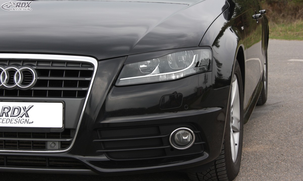 HEADLIGHT COVERS AUDI A4 B8, B81, 8K (2008-2011) - 4