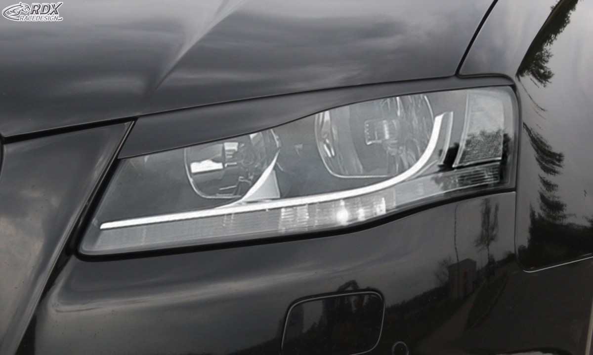 HEADLIGHT COVERS AUDI A4 B8, B81, 8K (2008-2011) - 2