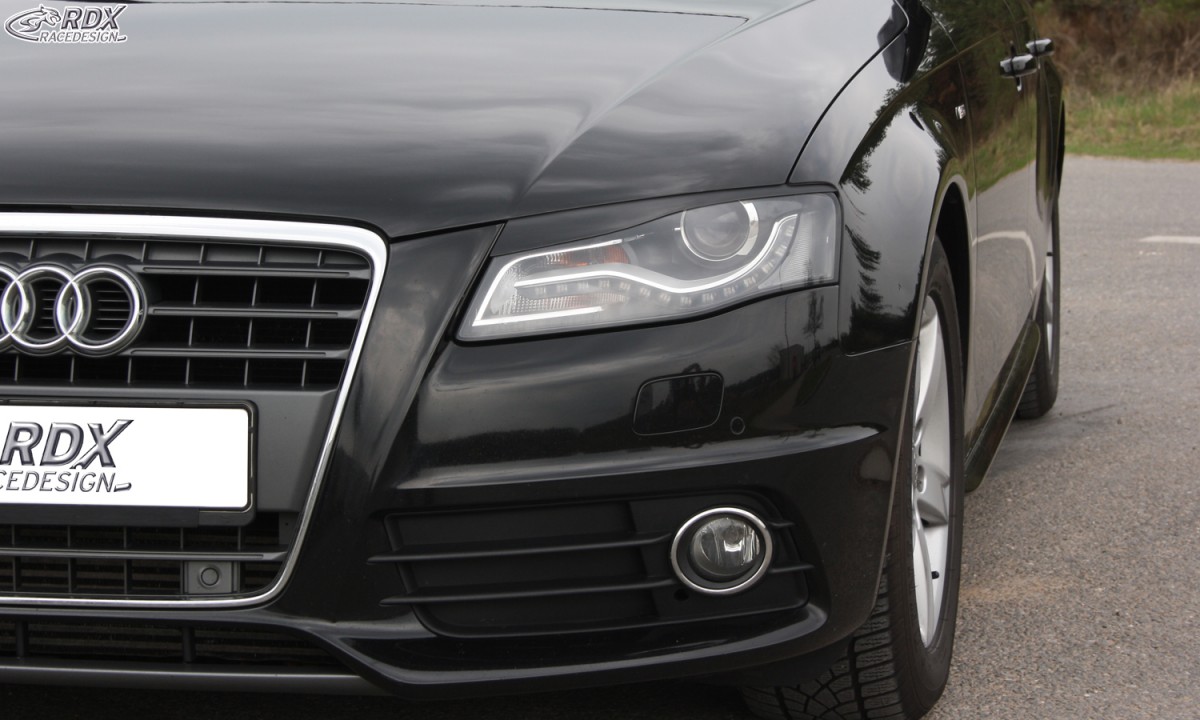 HEADLIGHT COVERS AUDI A4 B8, B81, 8K (2008-2011) - 3