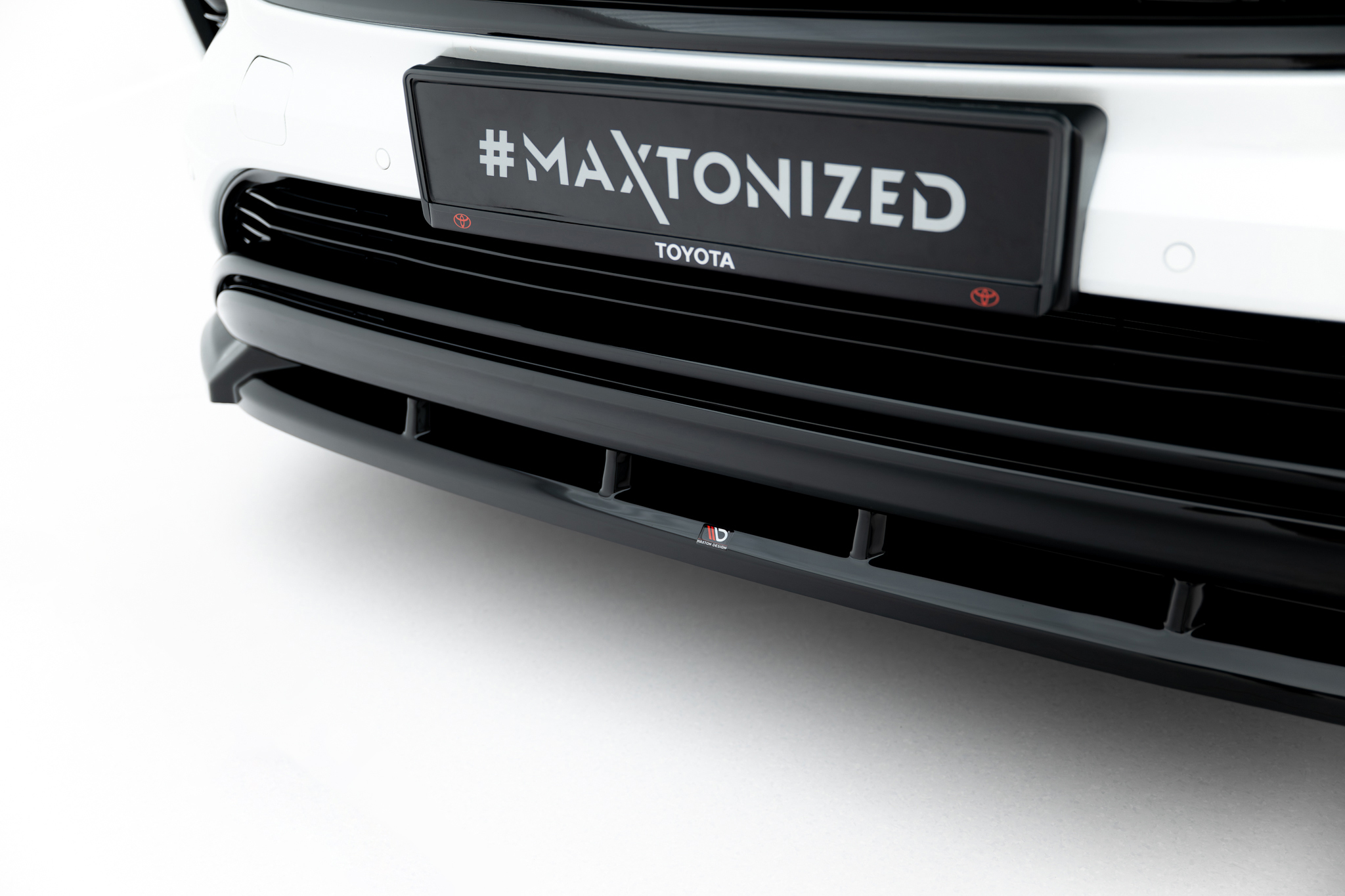 FRONT SPLITTER V.2 SUITABLE FOR TOYOTA HIGHLANDER MK4 – MAXTON DESIGN - 3