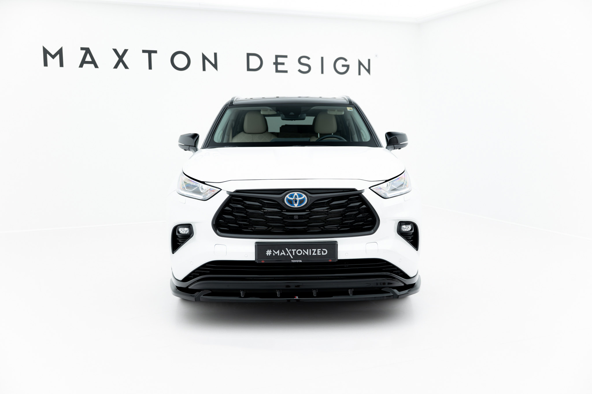 FRONT SPLITTER V.2 SUITABLE FOR TOYOTA HIGHLANDER MK4 – MAXTON DESIGN