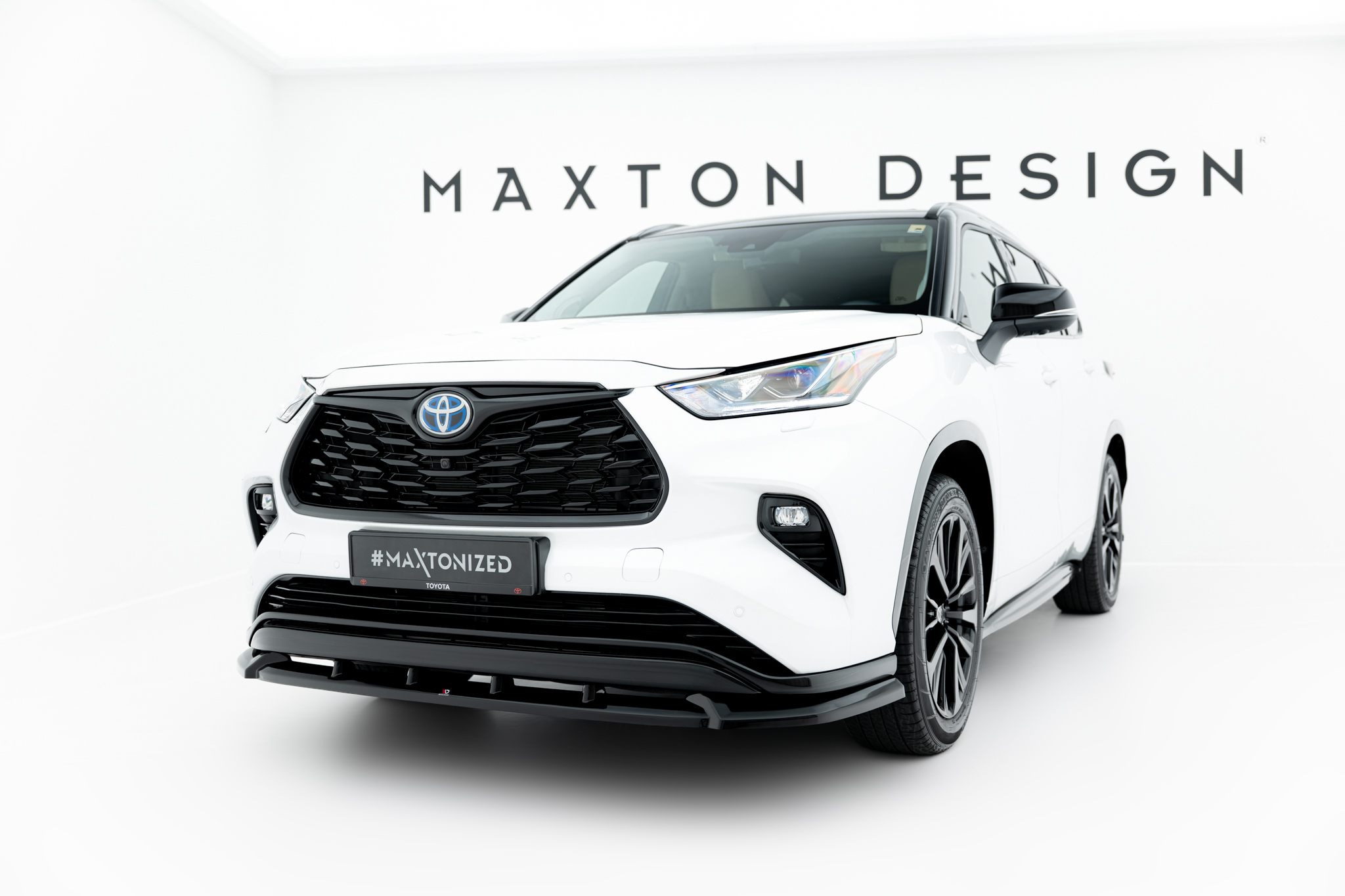 FRONT SPLITTER V.2 SUITABLE FOR TOYOTA HIGHLANDER MK4 – MAXTON DESIGN - 4