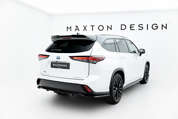 REAR SPLITTER (WITH VERTICAL BARS) SUITABLE FOR TOYOTA HIGHLANDER MK4 – MAXTON DESIGN