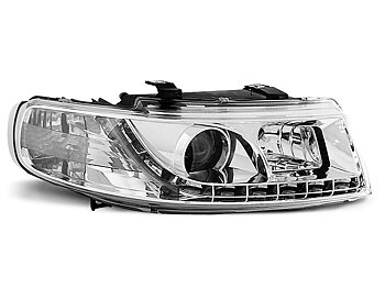 HEADLIGHTS SEAT LEON / TOLEDO 04.99-08.04 DAYLIGHT CHROME