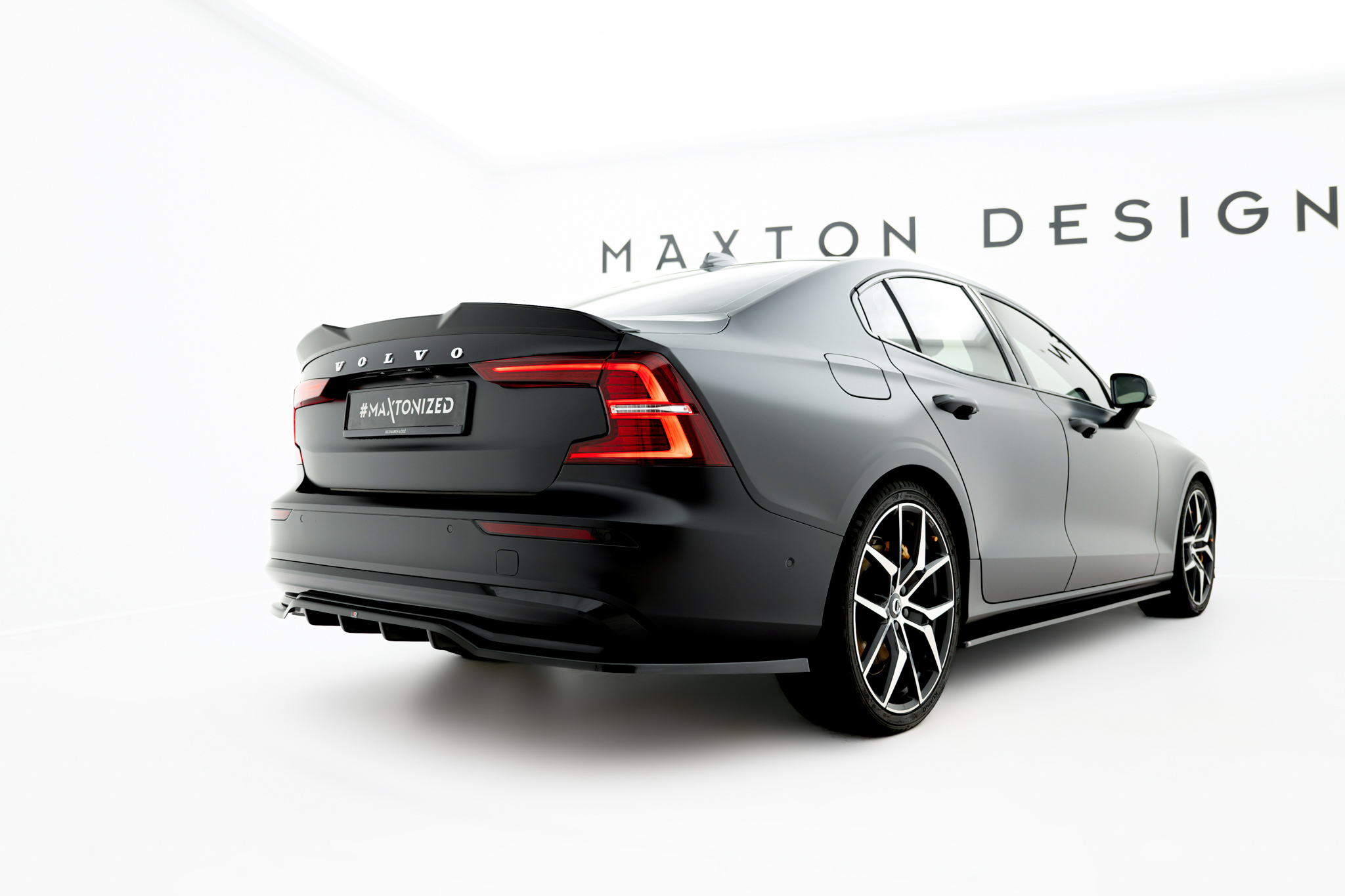REAR SPLITTER (WITH VERTICAL BARS) SUITABLE FOR VOLVO S60/V60 R-DESIGN MK3 – MAXTON DESIGN - 4