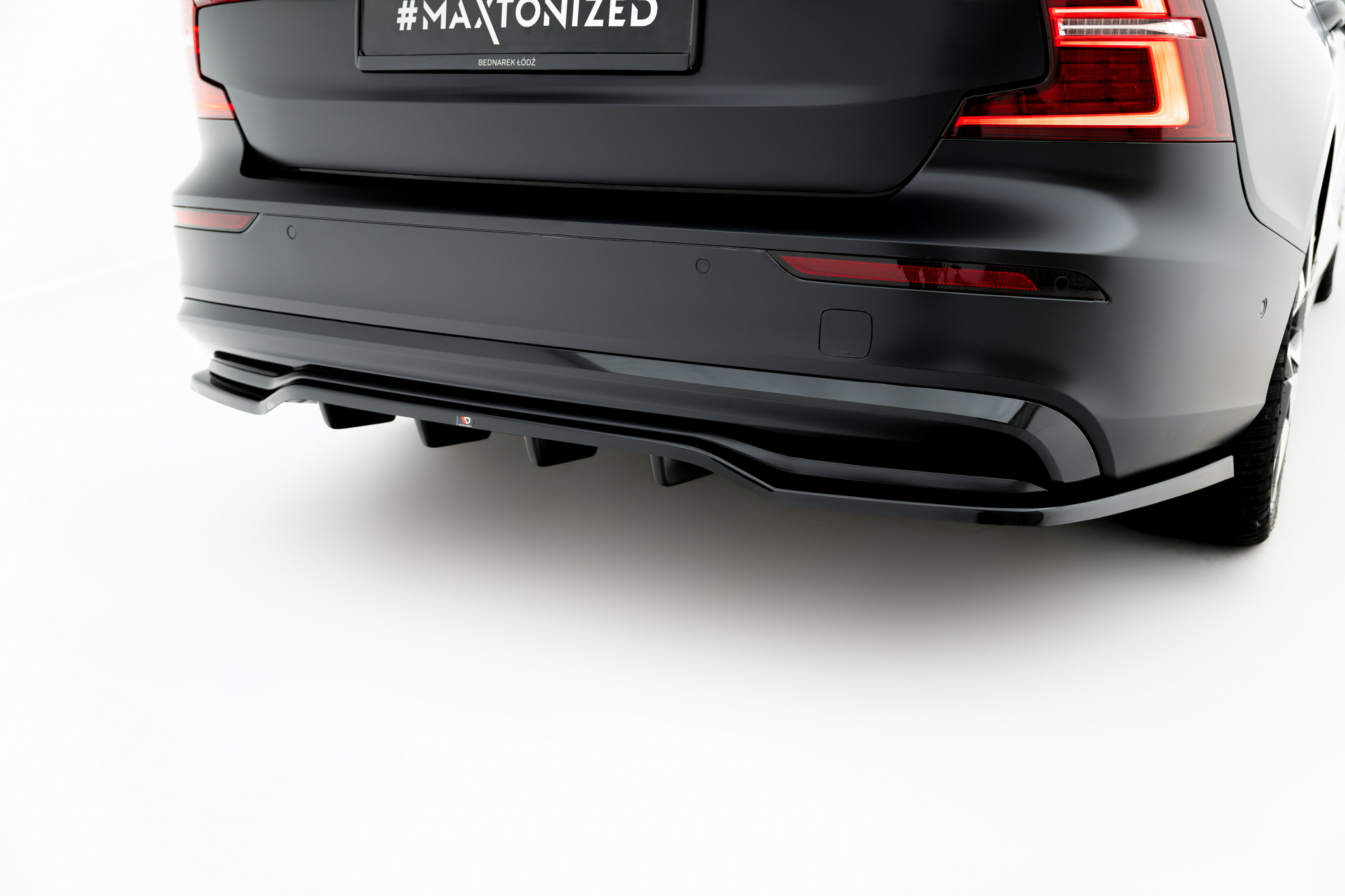REAR SPLITTER (WITH VERTICAL BARS) SUITABLE FOR VOLVO S60/V60 R-DESIGN MK3 – MAXTON DESIGN - 2