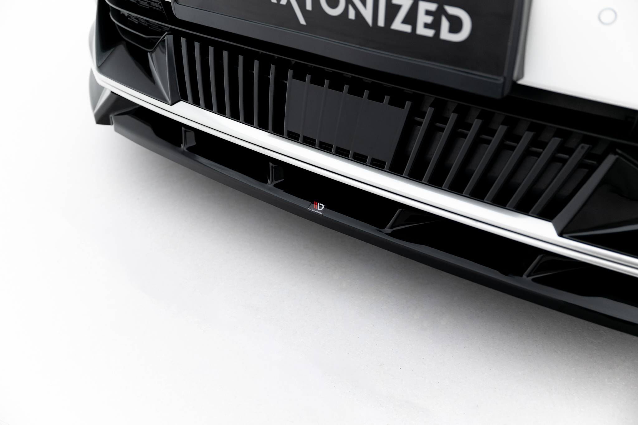 FRONT SPLITTER SUITABLE FOR KIA EV6 MK1 – MAXTON DESIGN - 2