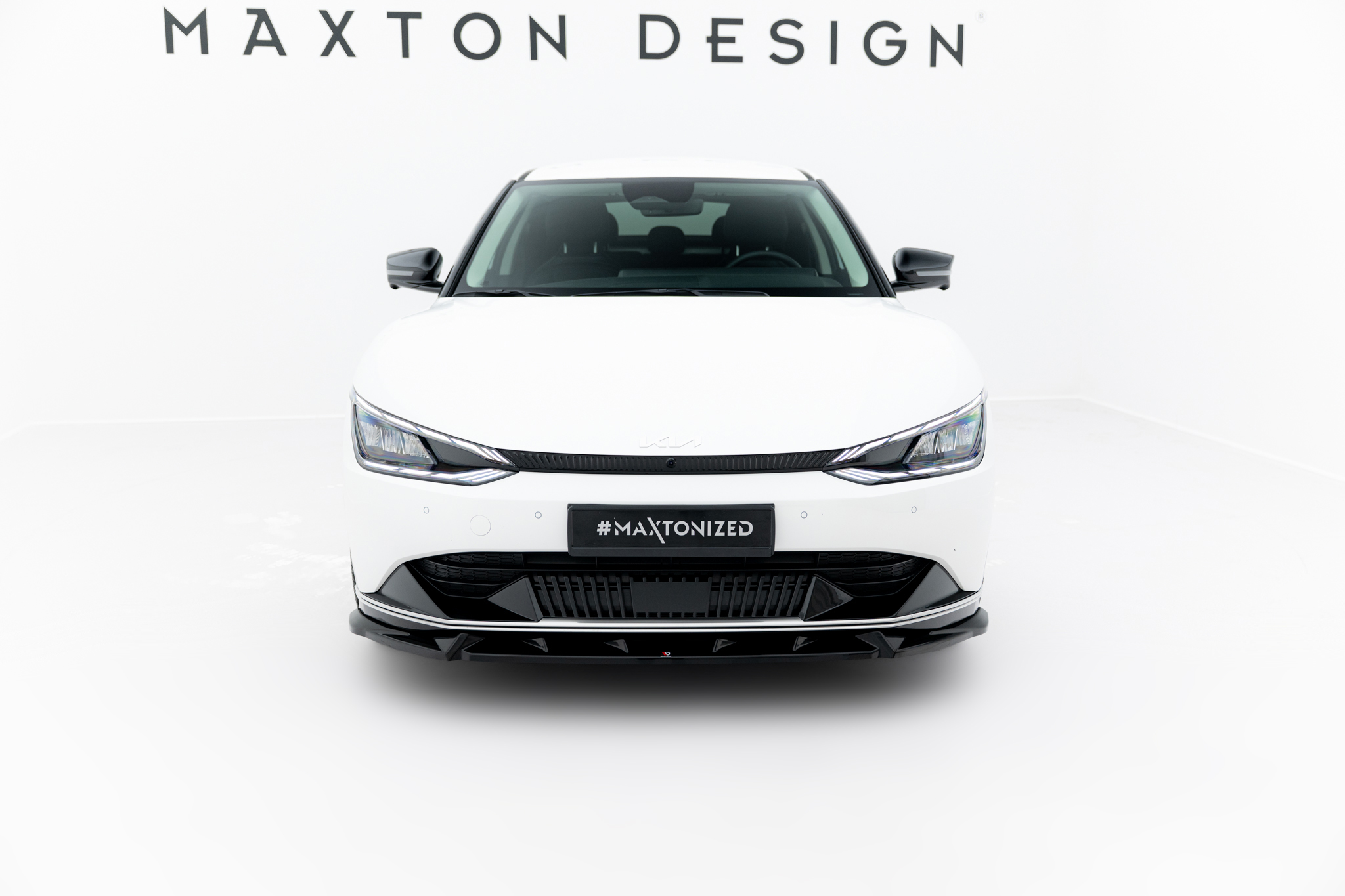 FRONT SPLITTER SUITABLE FOR KIA EV6 MK1 – MAXTON DESIGN - 5