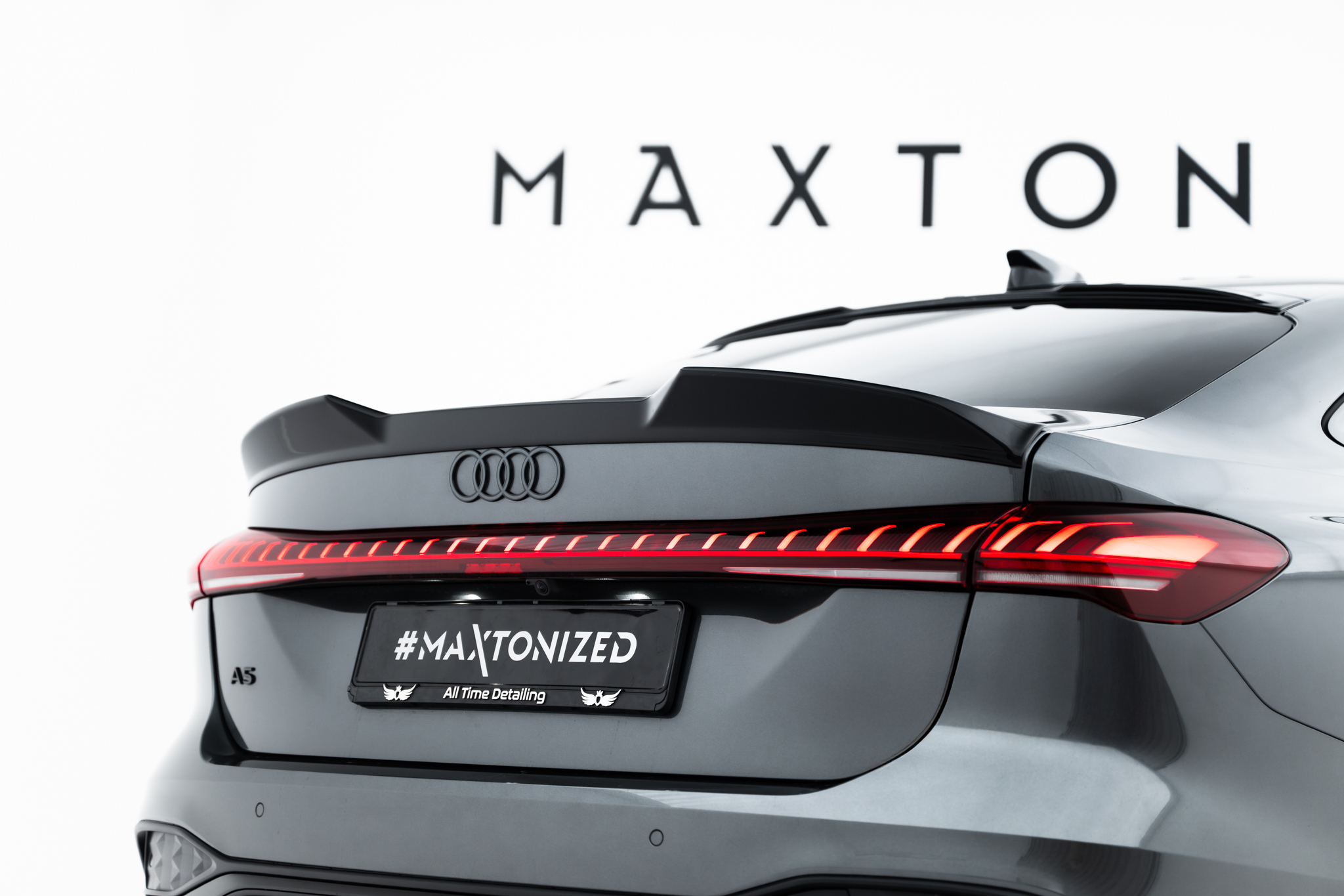 SPOILER CAP 3D SUITABLE FOR AUDI A5 S-LINE / S5 SEDAN B10 – MAXTON DESIGN - 4