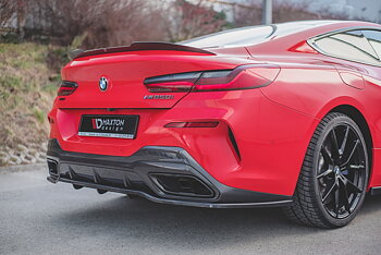Central Rear Splitter (Vertical Bars) BMW 8 Coupe M-Pack G15