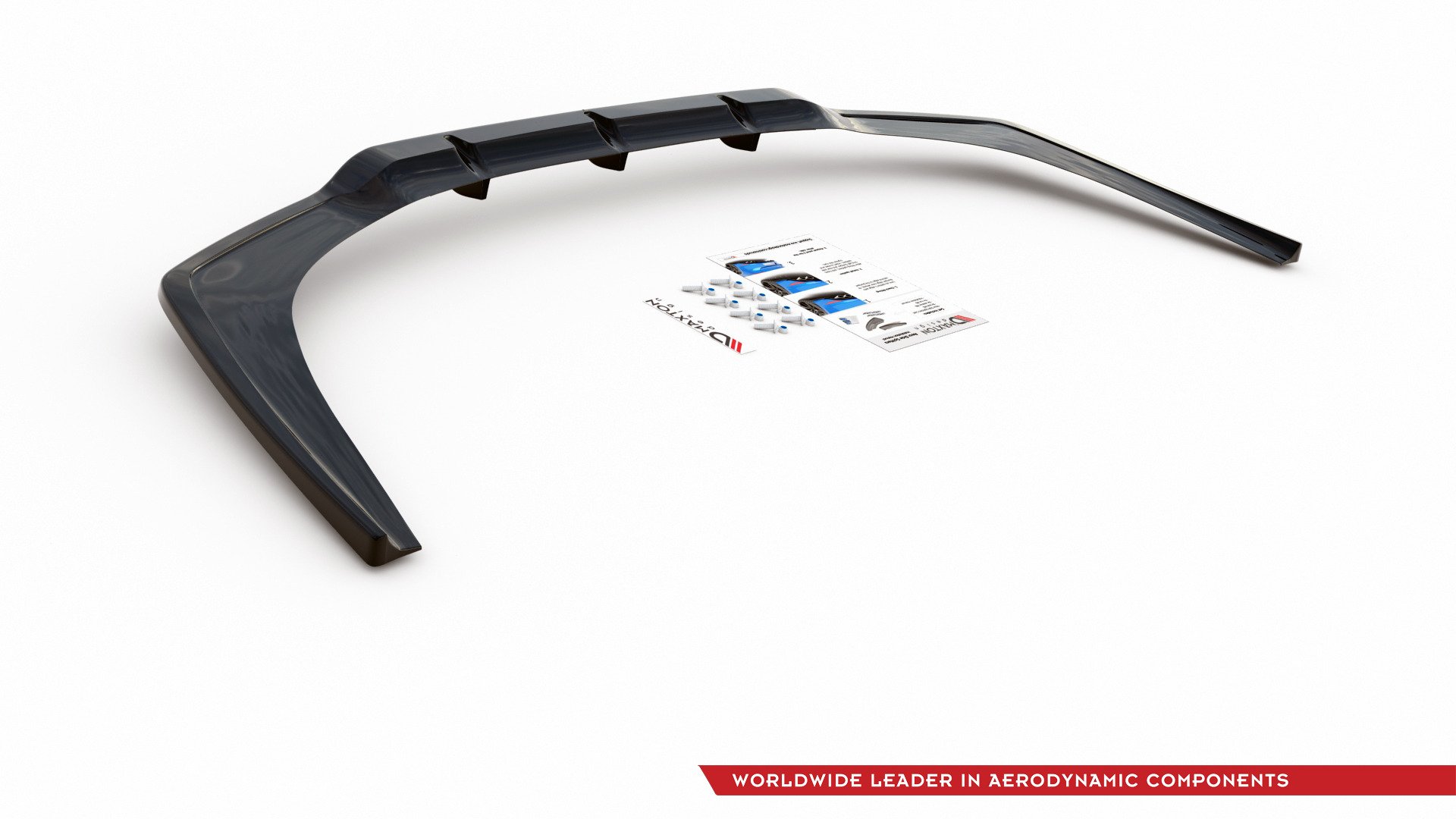 Central Rear Splitter (Vertical Bars) BMW 8 Coupe M-Pack G15 - 7