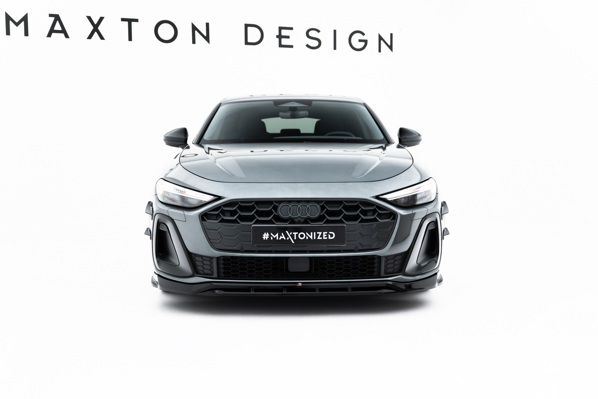 FRONT SPLITTER V.1 SUITABLE FOR AUDI A5 S-LINE / S5 SEDAN / AVANT B10 – MAXTON DESIGN