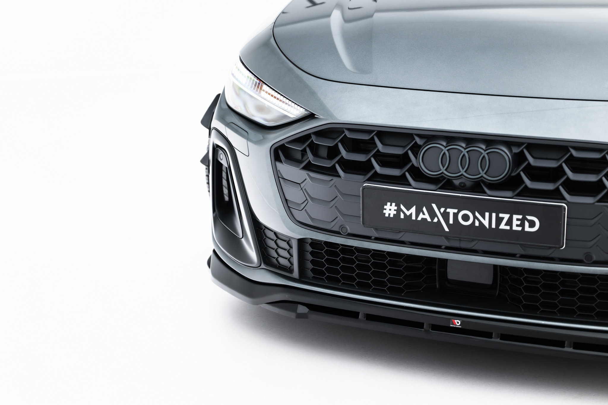 FRONT SPLITTER V.1 SUITABLE FOR AUDI A5 S-LINE / S5 SEDAN / AVANT B10 – MAXTON DESIGN - 4