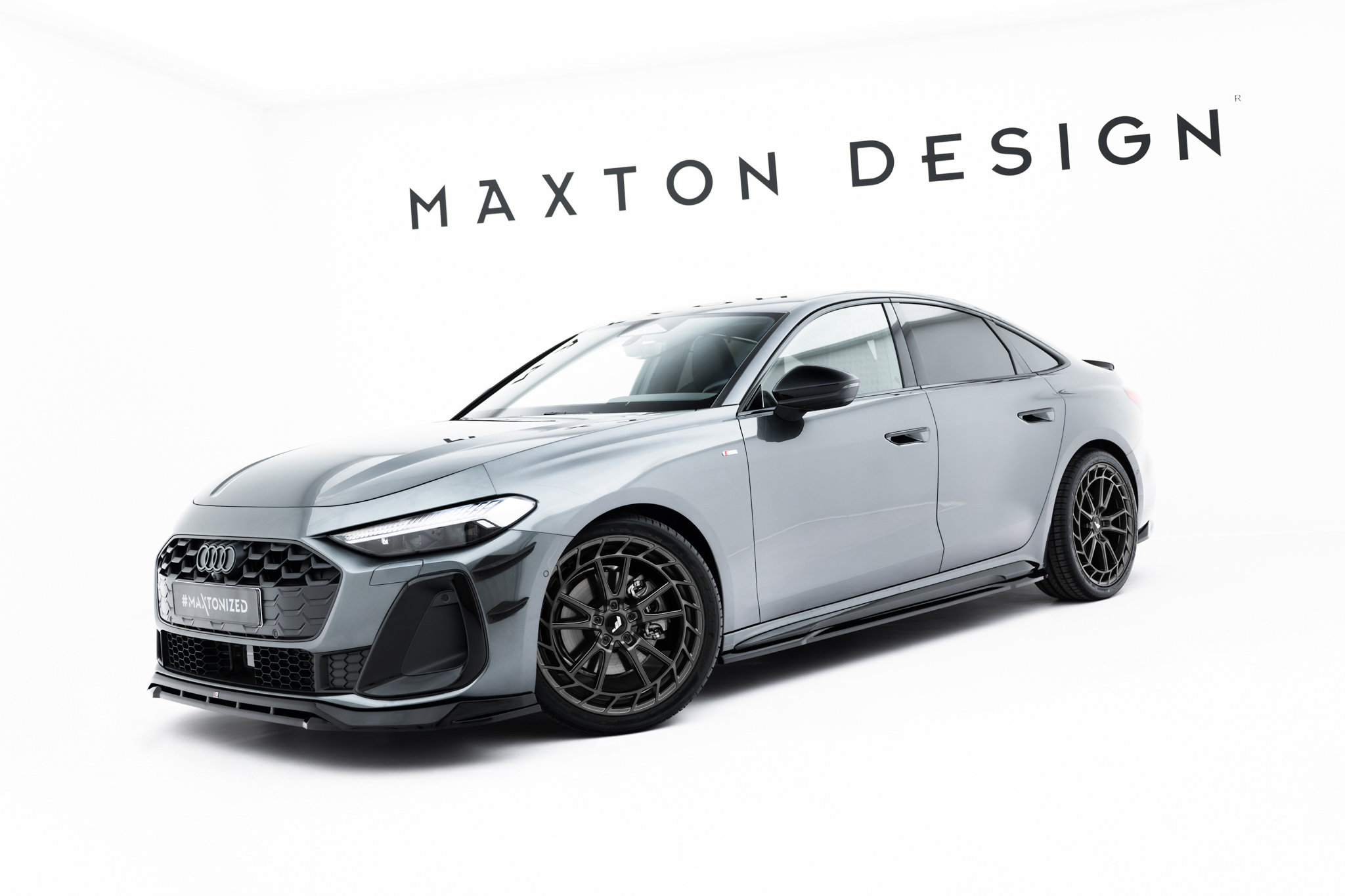 SIDE SKIRTS DIFFUSERS SUITABLE FOR AUDI A5 S-LINE / S5 SEDAN / AVANT B10 – MAXTON DESIGN - 6