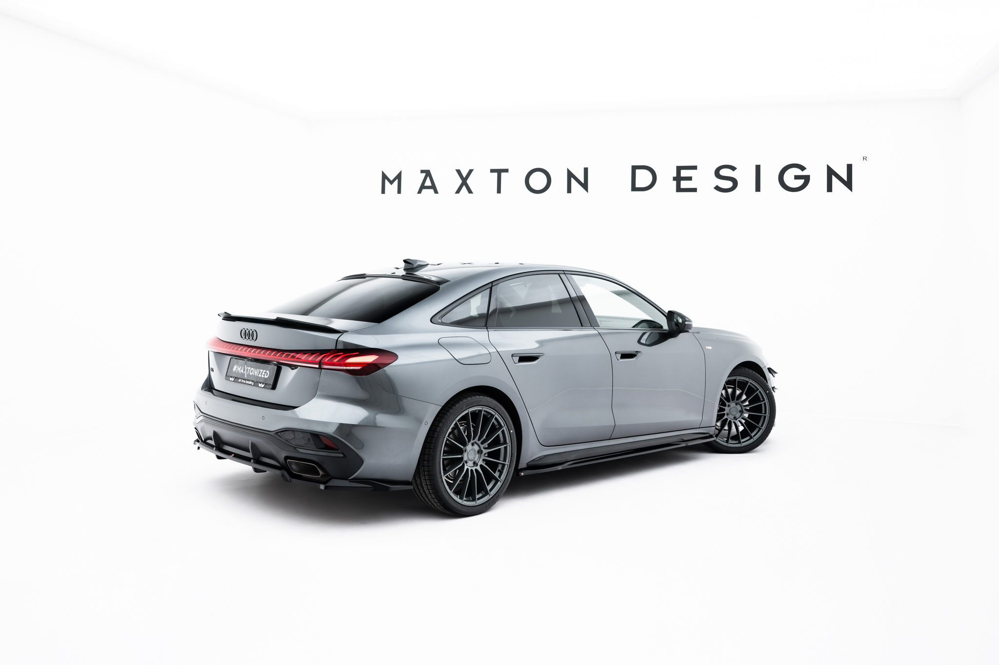 SIDE SKIRTS DIFFUSERS SUITABLE FOR AUDI A5 S-LINE / S5 SEDAN / AVANT B10 – MAXTON DESIGN - 4