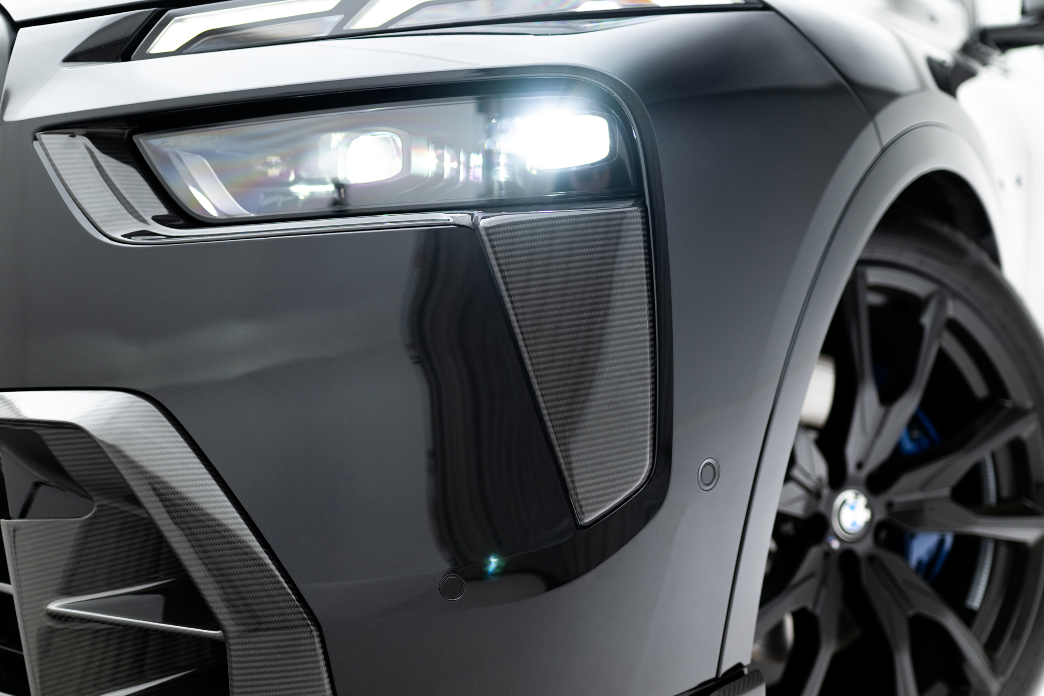 PREPREG CARBON FRONT BUMPER AIR INTAKES  SUITABLE FOR BMW X7 M-PACK G07 FACELIFT – MAXTON DESIGN - 6