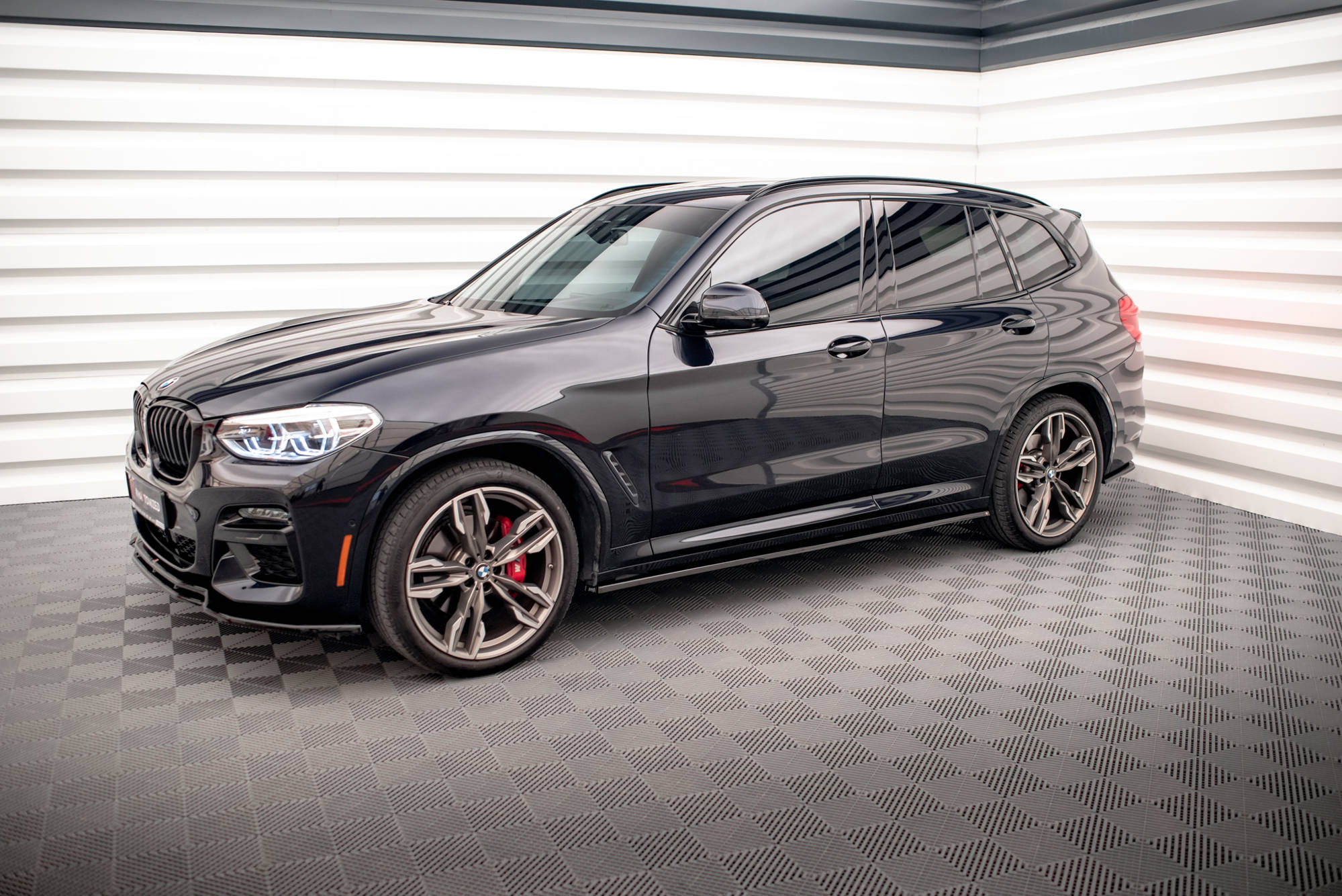 Side Skirts Diffusers V.1 BMW X3 M40d / M40i / M-Pack G01 - 3