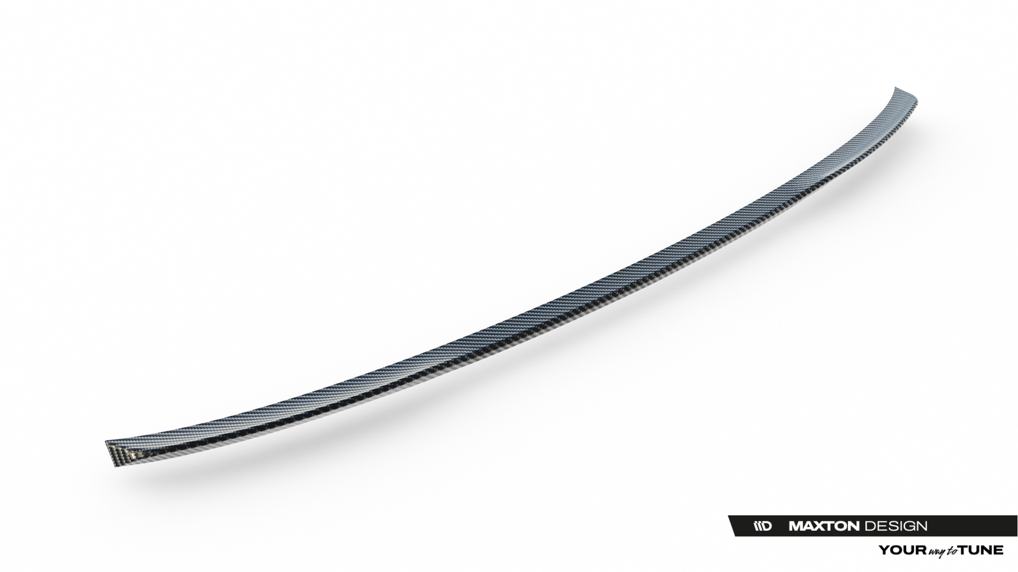 PREPREG CARBON FIBER TAILGATE SPOILER (LOWER) SUITABLE FOR BMW X7 M-PACK G07 – MAXTON DESIGN - 4