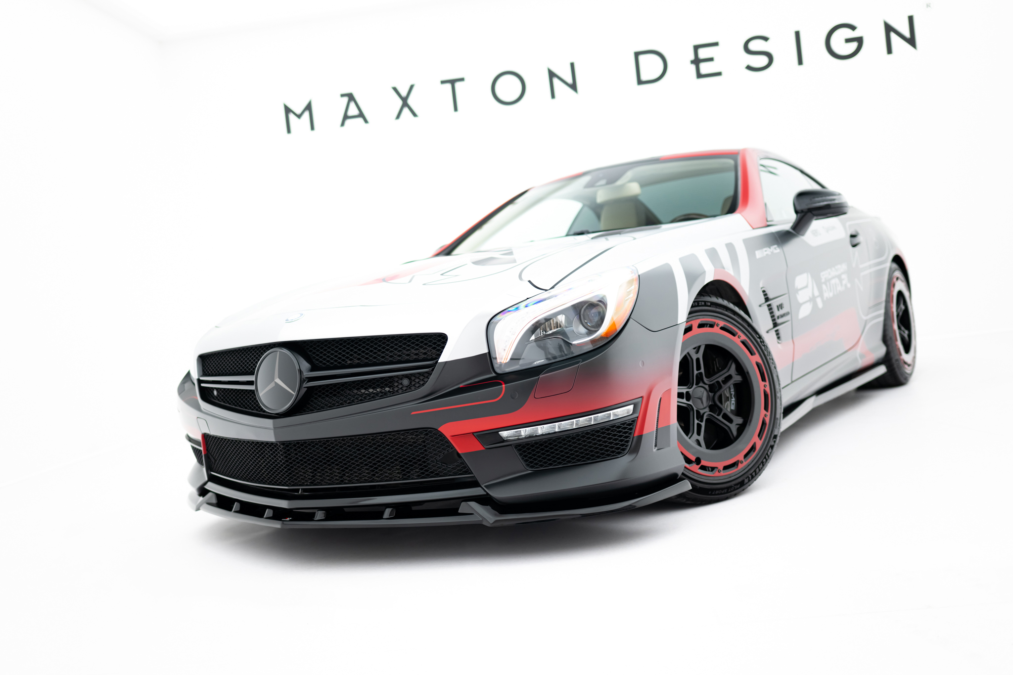 FRONT SPLITTER V.1 SUITABLE FOR MERCEDES-BENZ SL 63 AMG R231 – MAXTON DESIGN - 5
