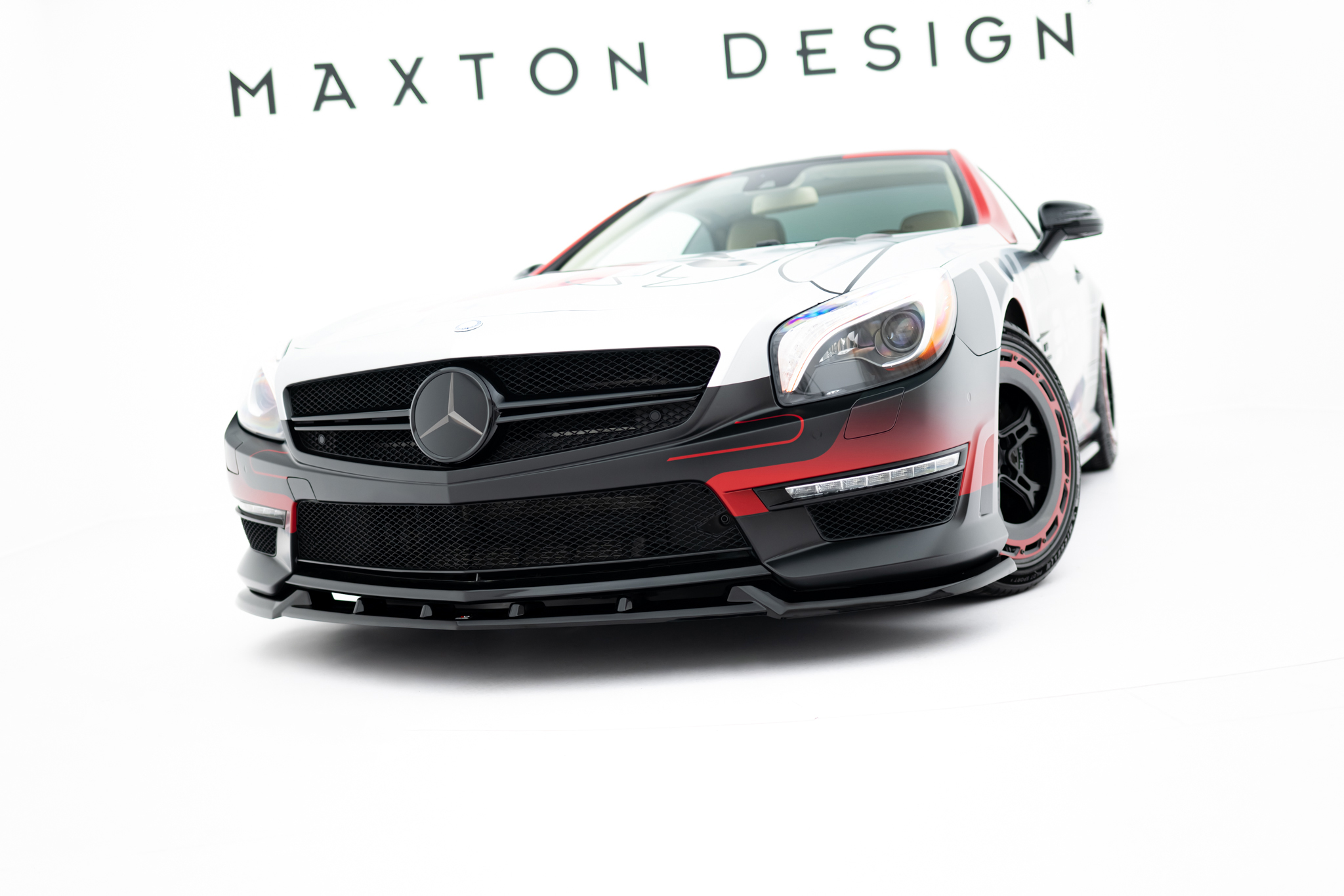 FRONT SPLITTER V.1 SUITABLE FOR MERCEDES-BENZ SL 63 AMG R231 – MAXTON DESIGN - 3