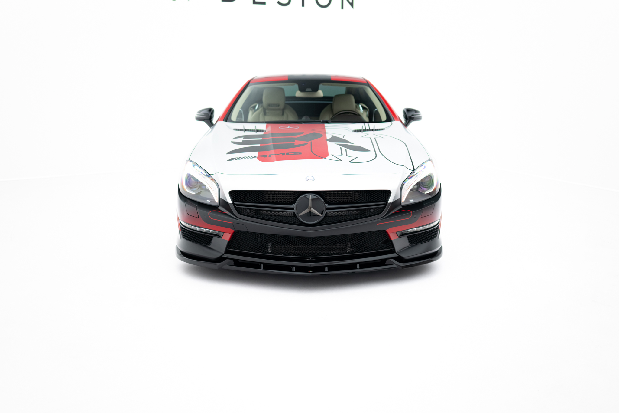 FRONT SPLITTER V.1 SUITABLE FOR MERCEDES-BENZ SL 63 AMG R231 – MAXTON DESIGN - 6