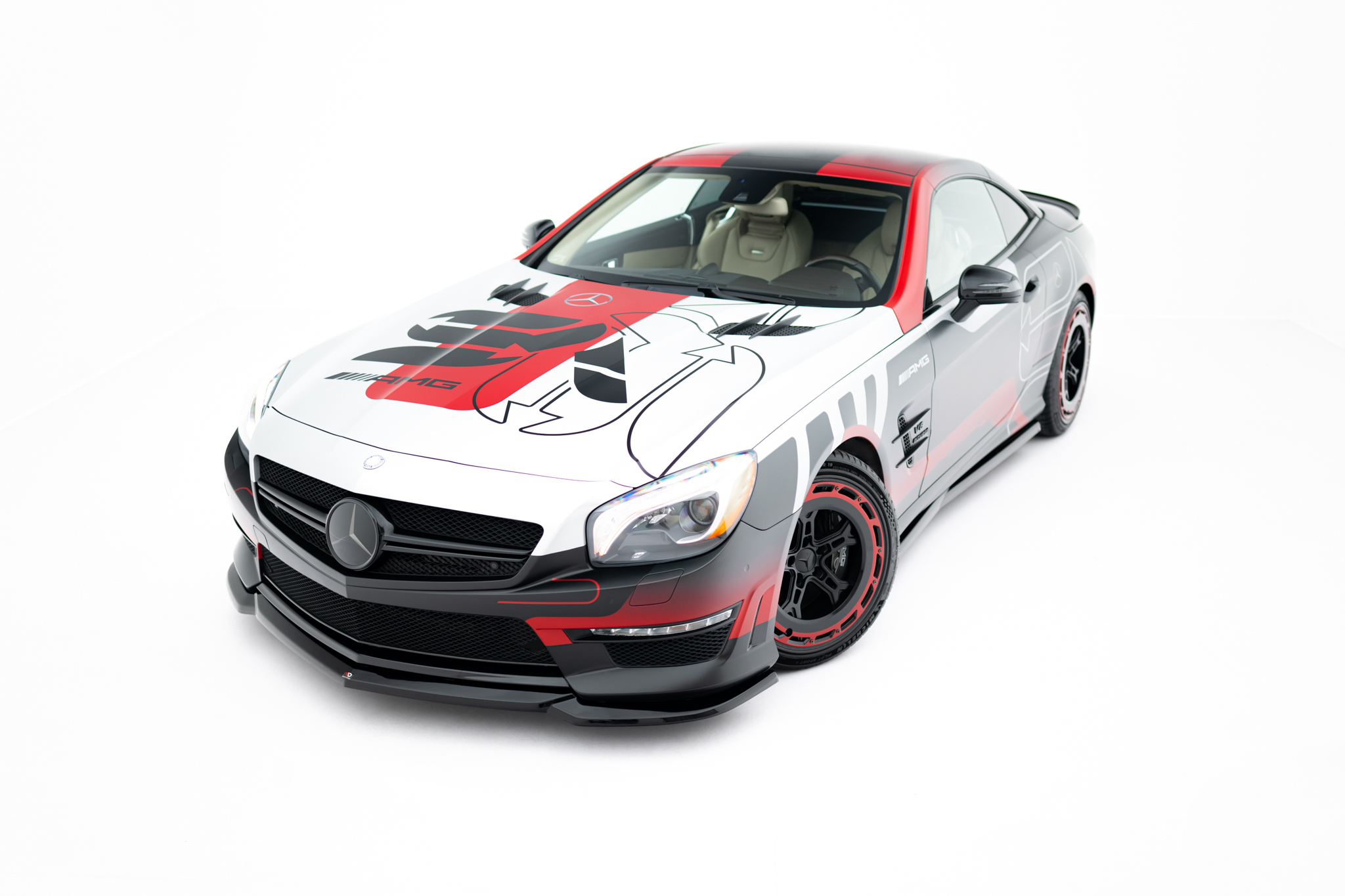 FRONT SPLITTER V.2 SUITABLE FOR MERCEDES-BENZ SL 63 AMG R231 – MAXTON DESIGN - 9