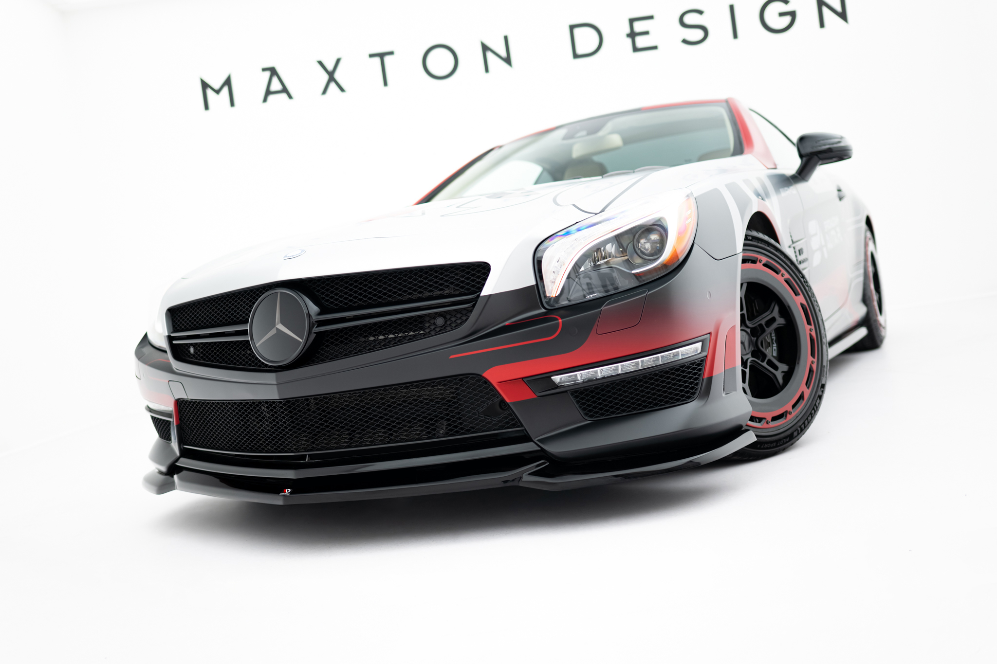 FRONT SPLITTER V.2 SUITABLE FOR MERCEDES-BENZ SL 63 AMG R231 – MAXTON DESIGN - 4