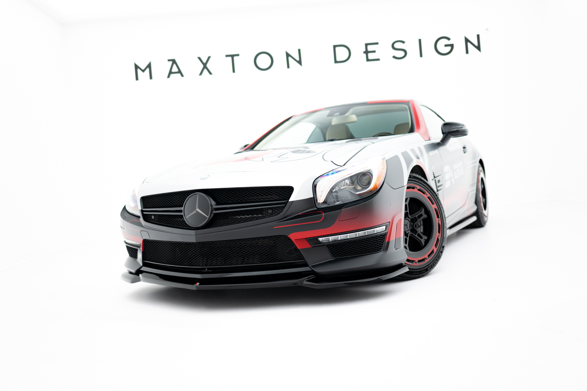 FRONT SPLITTER V.2 SUITABLE FOR MERCEDES-BENZ SL 63 AMG R231 – MAXTON DESIGN