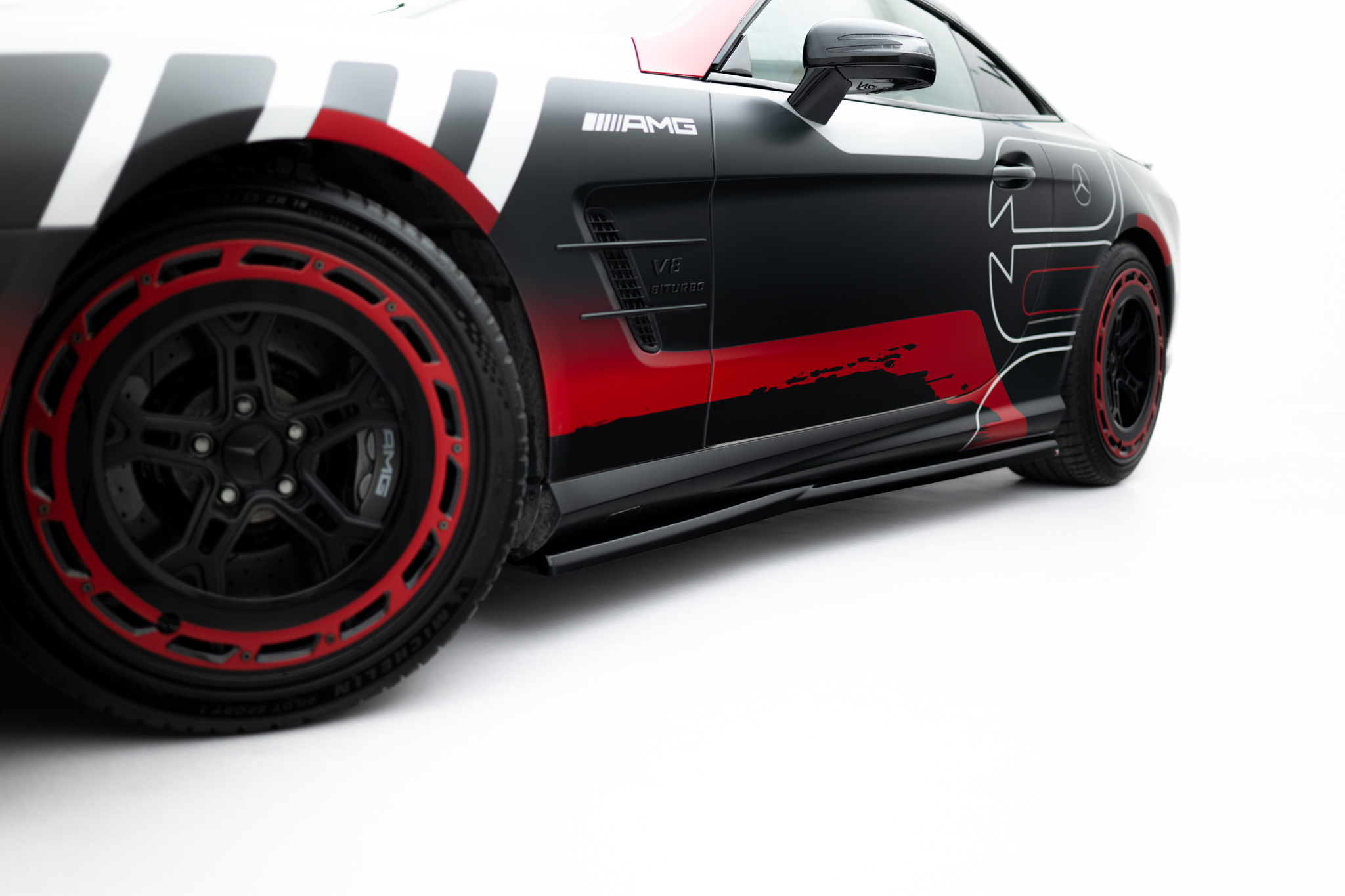 SIDE SKIRTS DIFFUSERS SUITABLE FOR MERCEDES-BENZ SL 63 AMG R231 – MAXTON DESIGN - 2