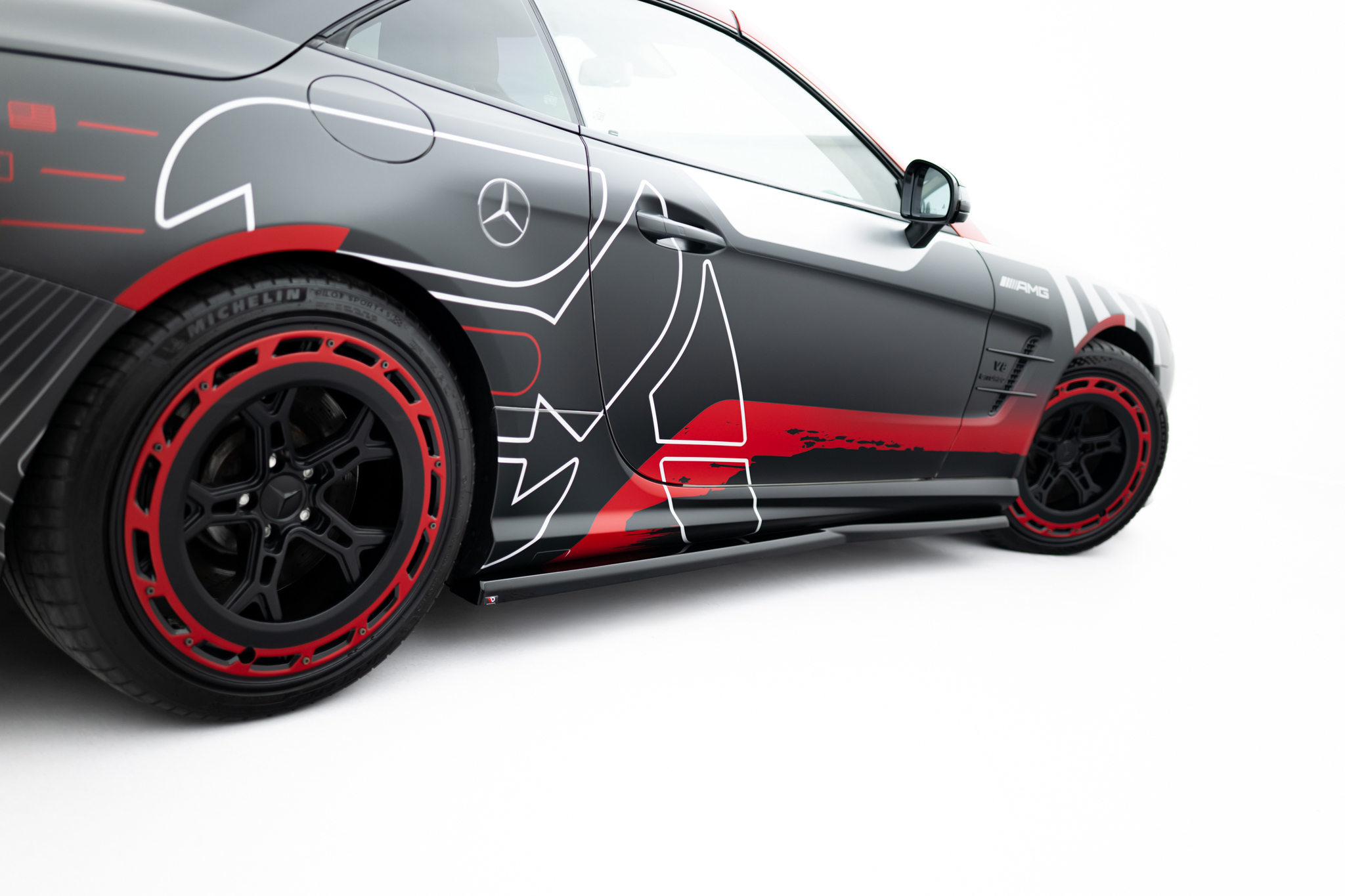 SIDE SKIRTS DIFFUSERS SUITABLE FOR MERCEDES-BENZ SL 63 AMG R231 – MAXTON DESIGN - 4