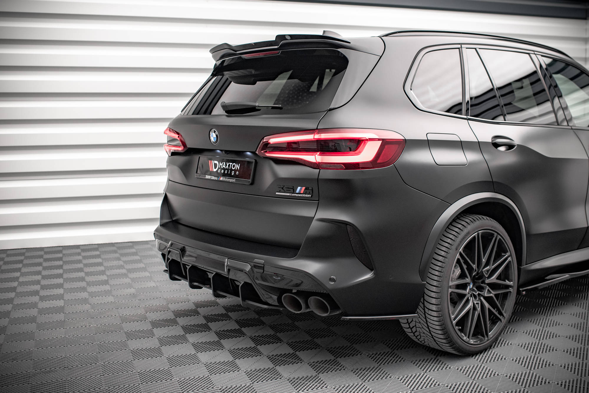 Rear Side Splitters BMW X5M F95 - 3