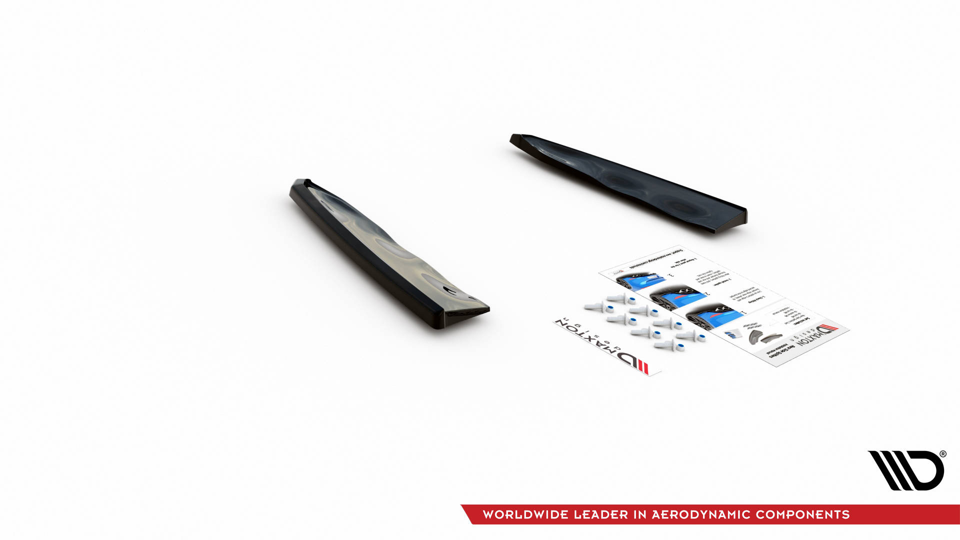 Rear Side Splitters BMW X5M F95 - 6