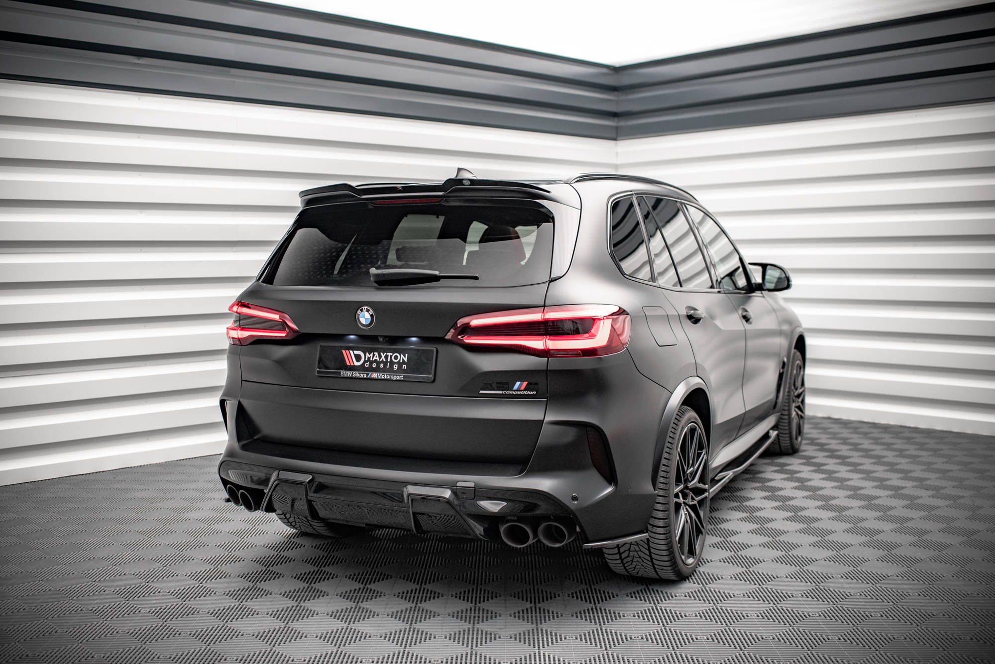 Rear Side Splitters BMW X5M F95 - 4
